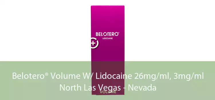 Belotero® Volume W/ Lidocaine 26mg/ml, 3mg/ml North Las Vegas - Nevada